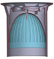 Falcon High Performance Key Valve Cross Section